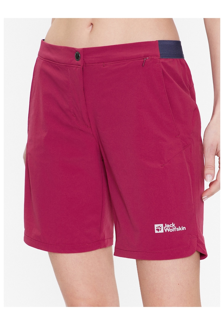 Pantaloni scurti dama - 302719662 - Poliamida - Claret