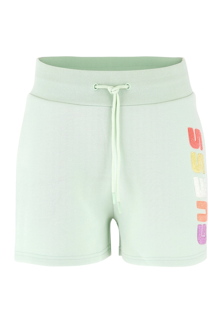 Pantaloni scurti dama - 302202652 - Bumbac/Poliester - Verde