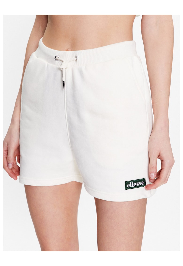 Pantaloni scurti dama -  302873791 - Bumbac - Alb