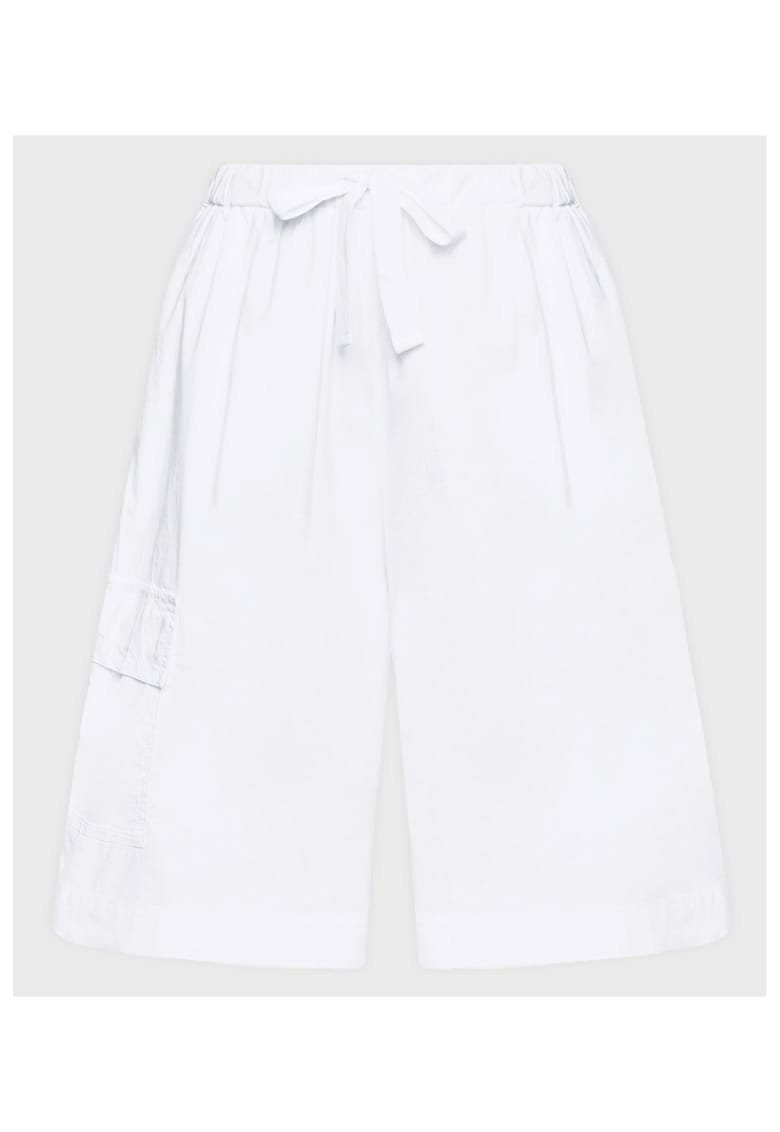 Pantaloni dama -  302761494 - Bumbac - Alb