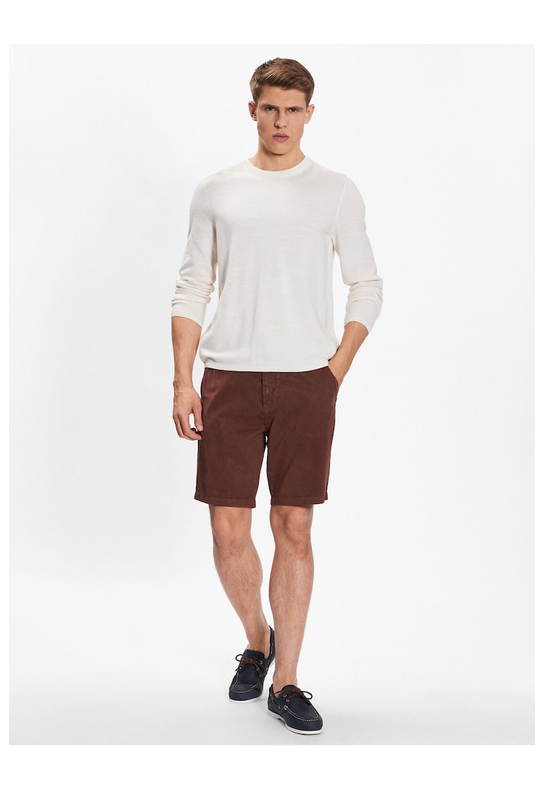 Pantaloni barbati - Lyocell - Maro