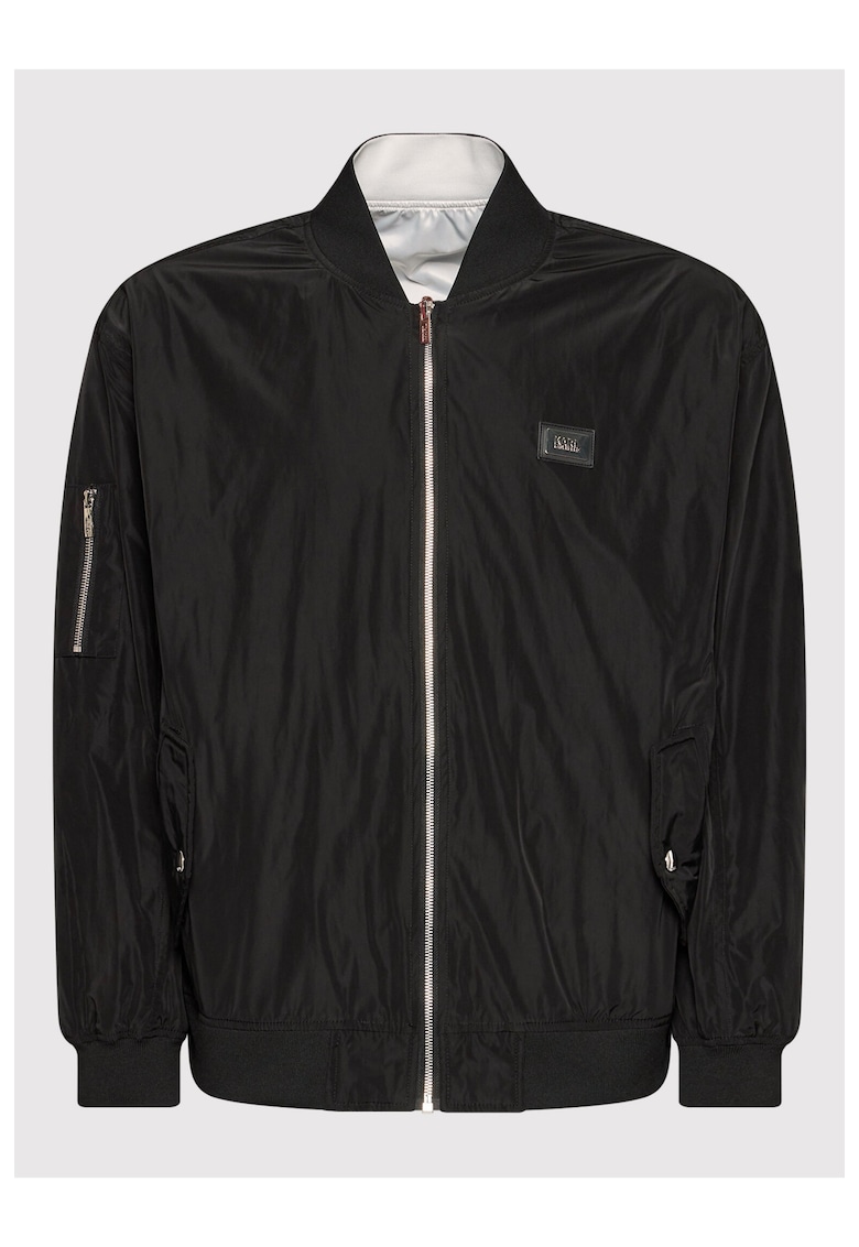 Jacheta bomber barbati - 209846195 - Poliester - Negru