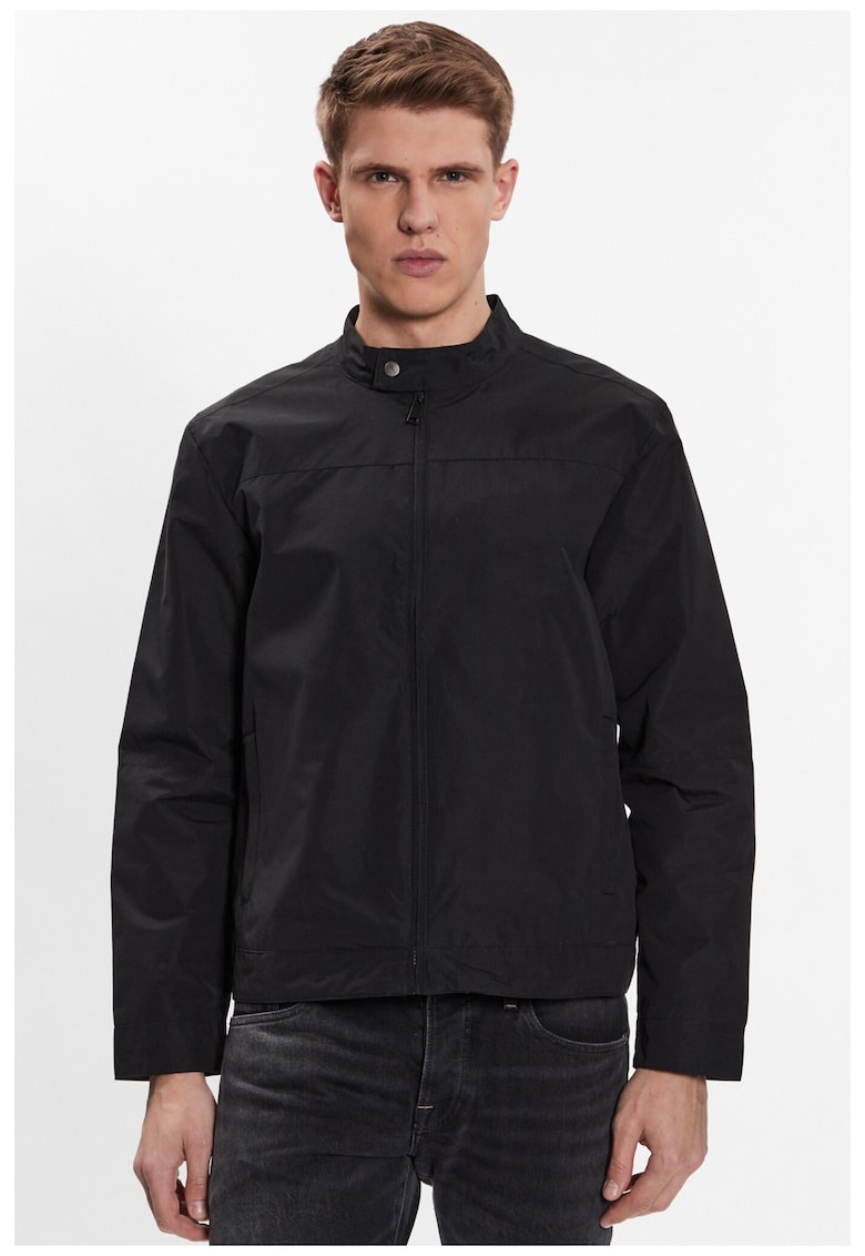 Jacheta bomber barbati -  302349784 - Poliester - Negru Jacheta bomber barbati -  302349784 - Poliester - Negru