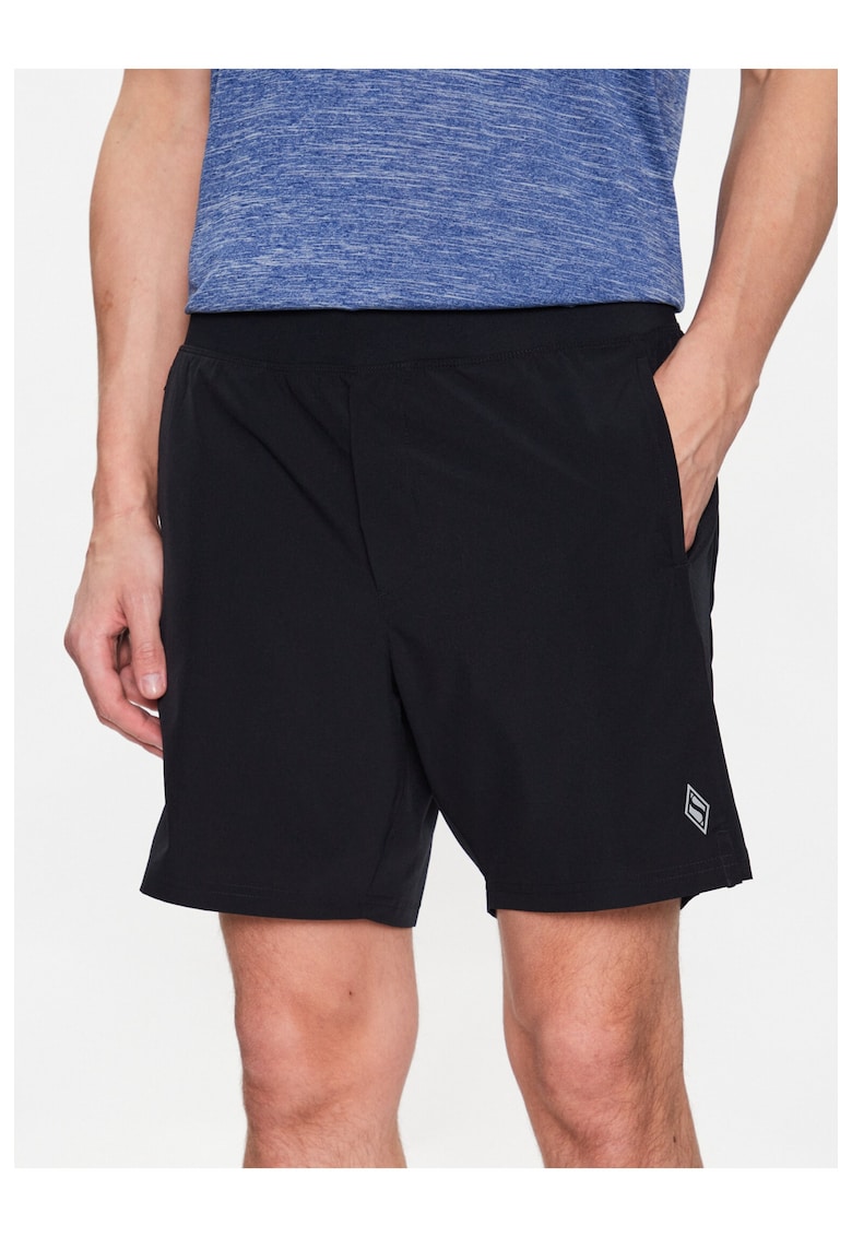 Pantaloni scurti barbati - Poliester - Negru