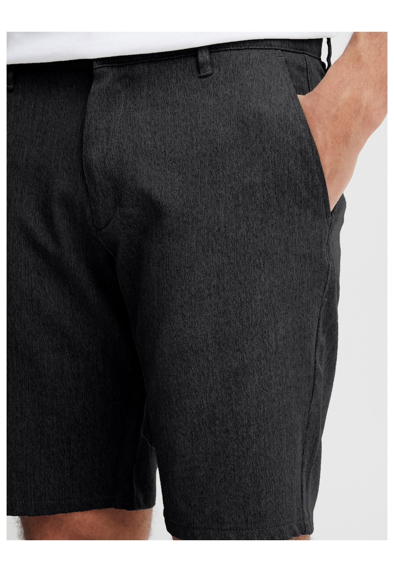 Pantaloni barbati - 0000301862086_S - Poliester - Negru -