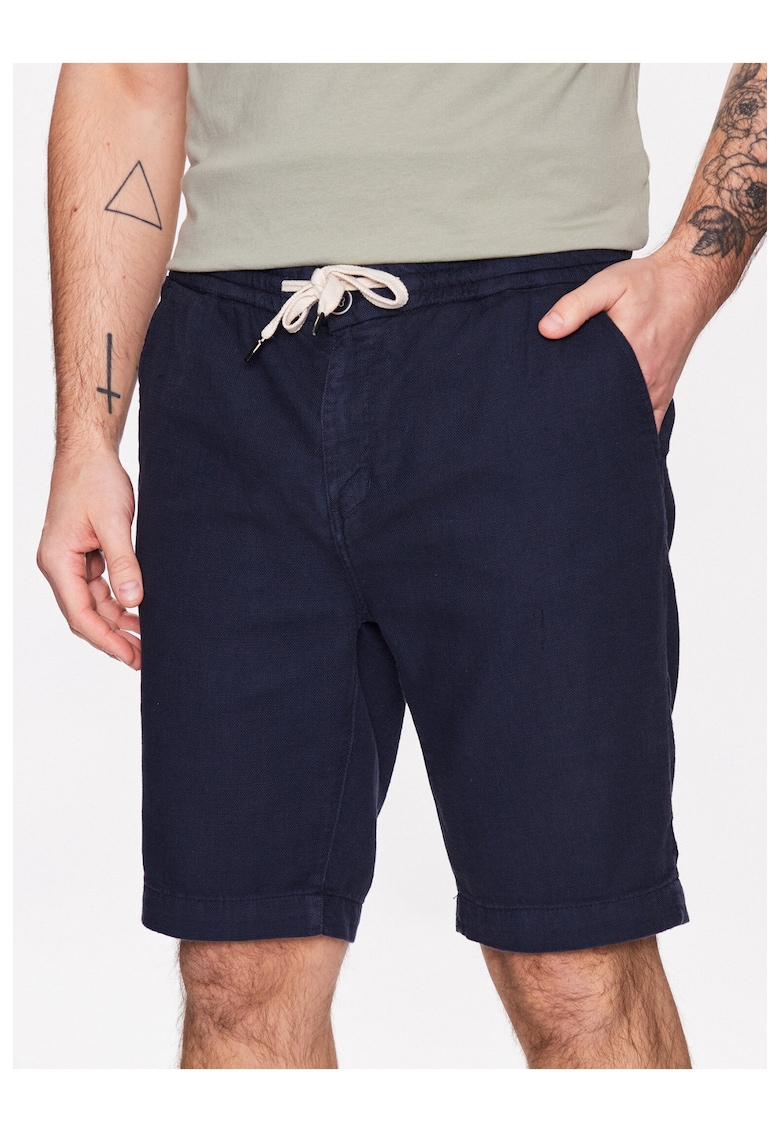 Pantaloni barbati - Bumbac - Albastru