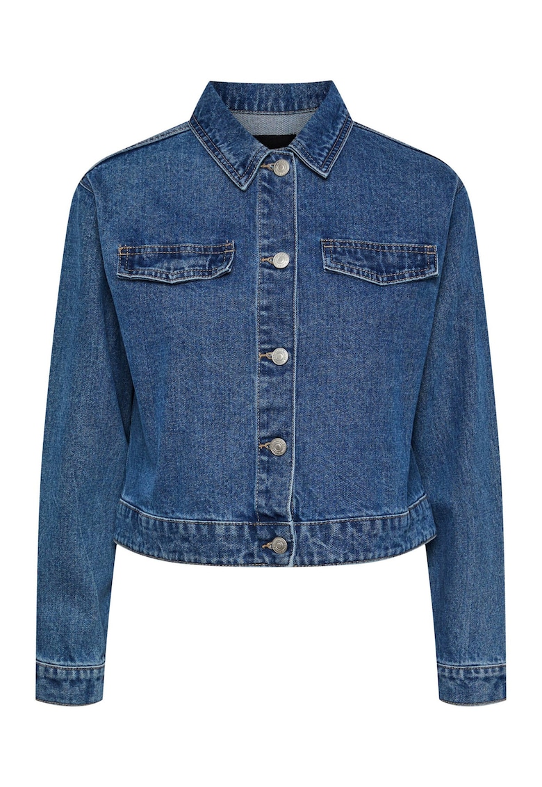 Geaca de blugi dama - Bumbac - 301793281 - Albastru