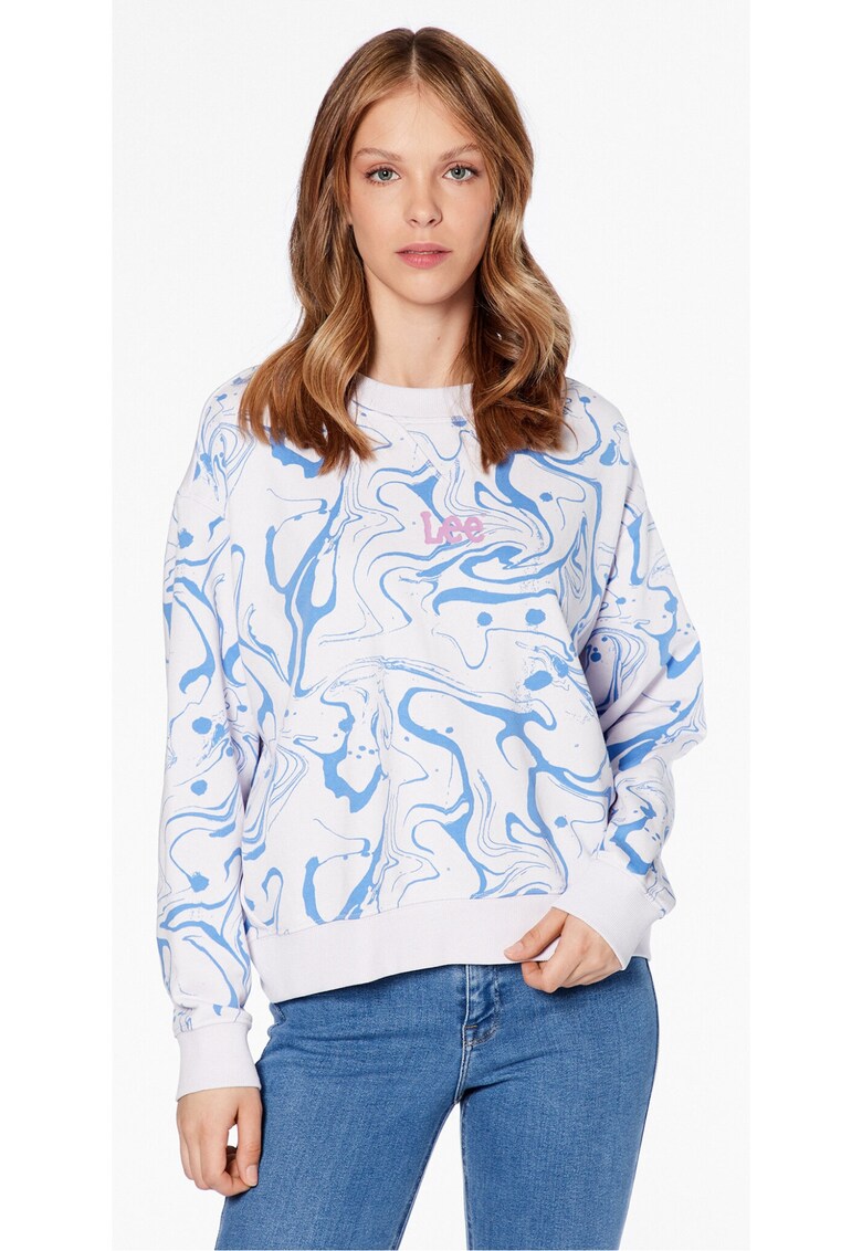 Bluza dama - Bumbac/Poliester - Alb