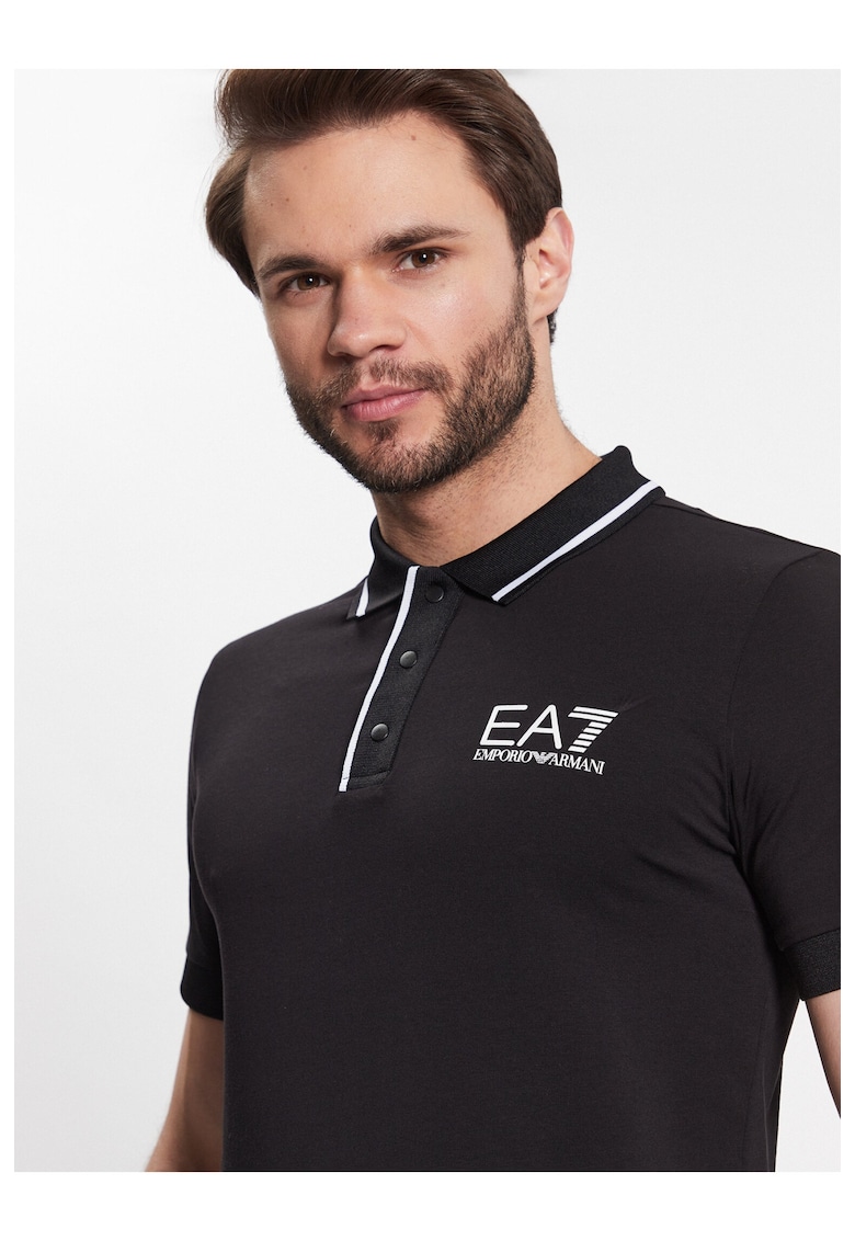 Tricou polo barbati - EA7 Emporio Armani - Bumbac - 301876069