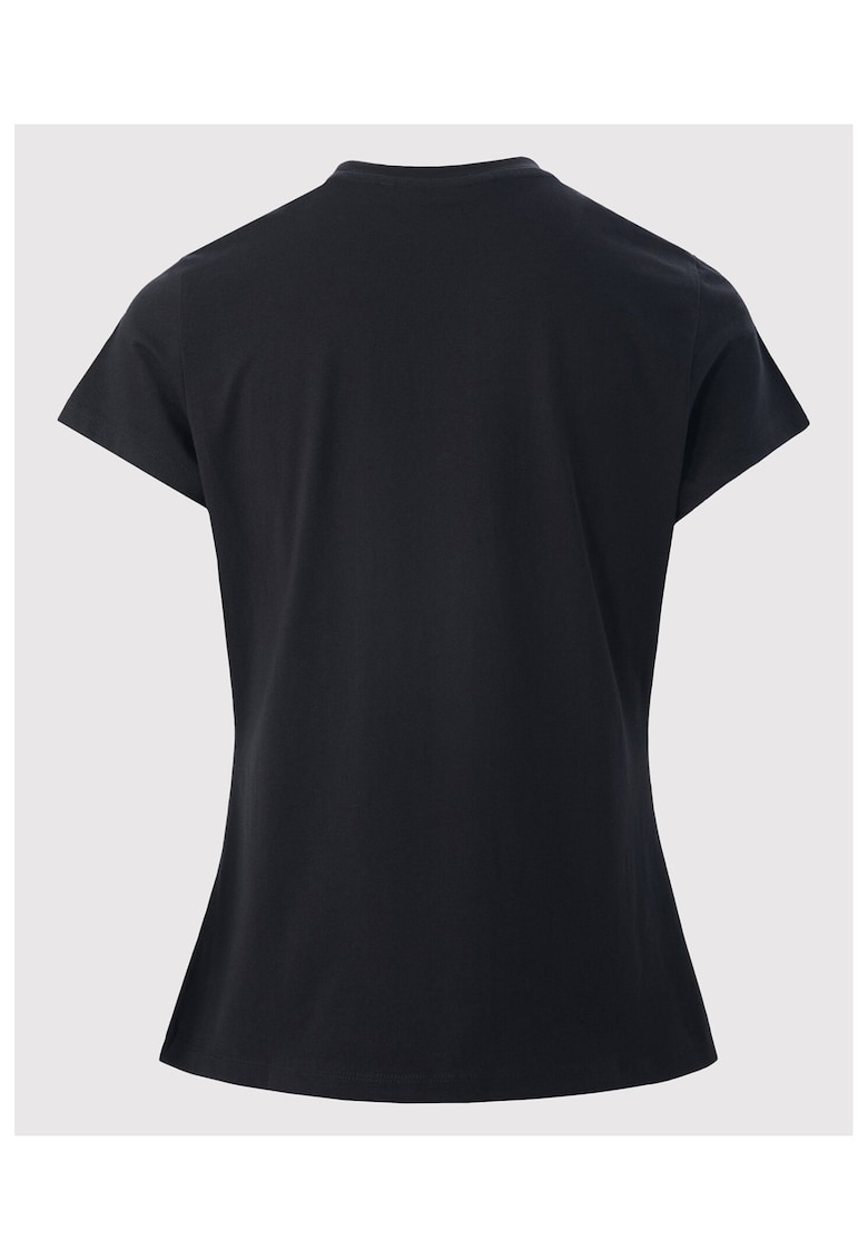 Tricou dama - 301183198 - Bumbac - Negru