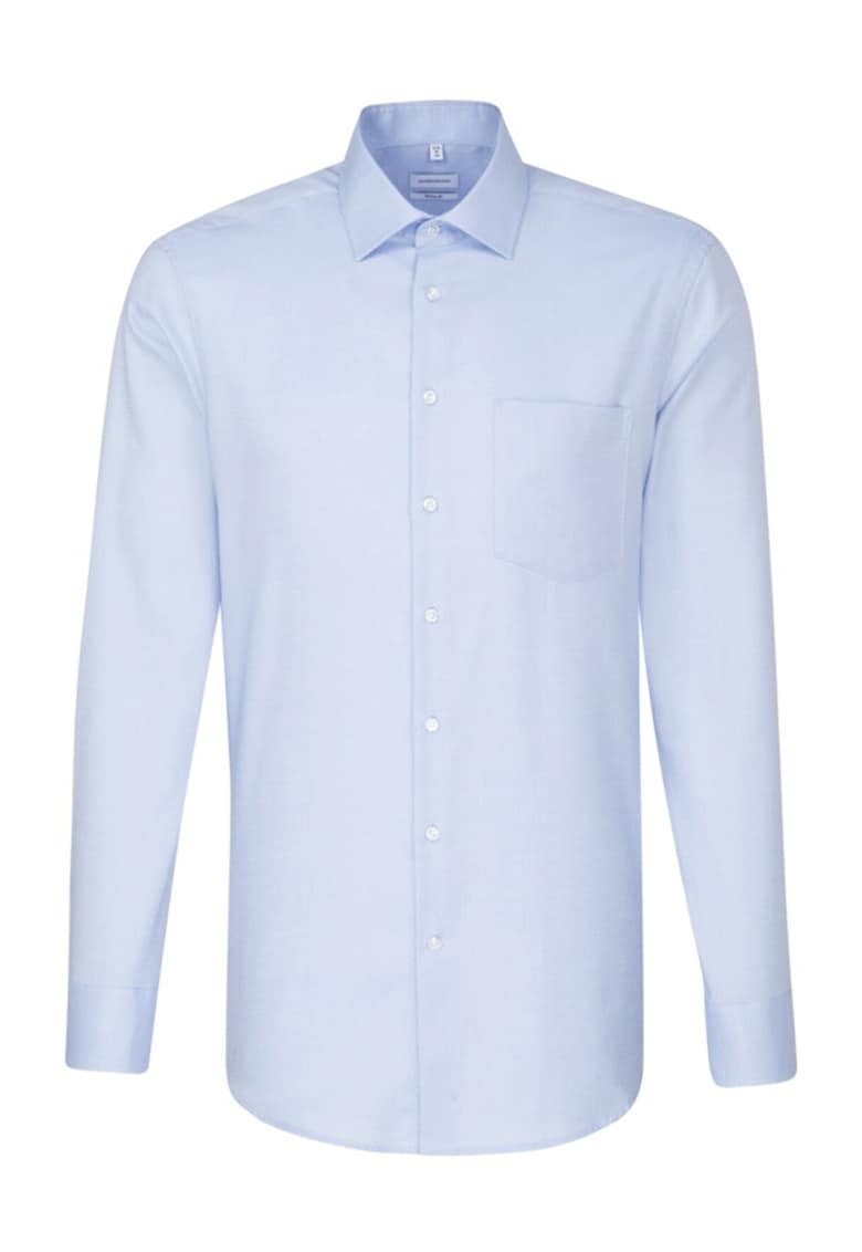 Camasa barbati  albastra din bumbac