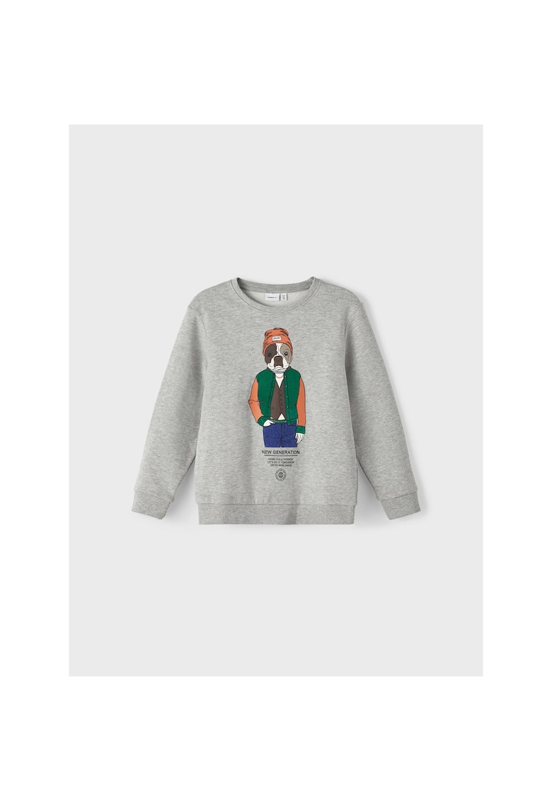 Bluza copii -  Bumbac - Gri