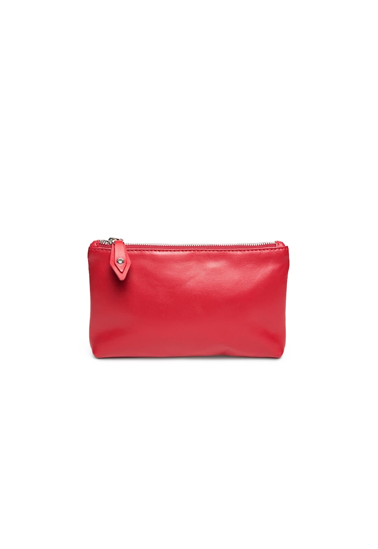 Portfard piele - St. Ives - rosu - 20 x 3 x 12 cm