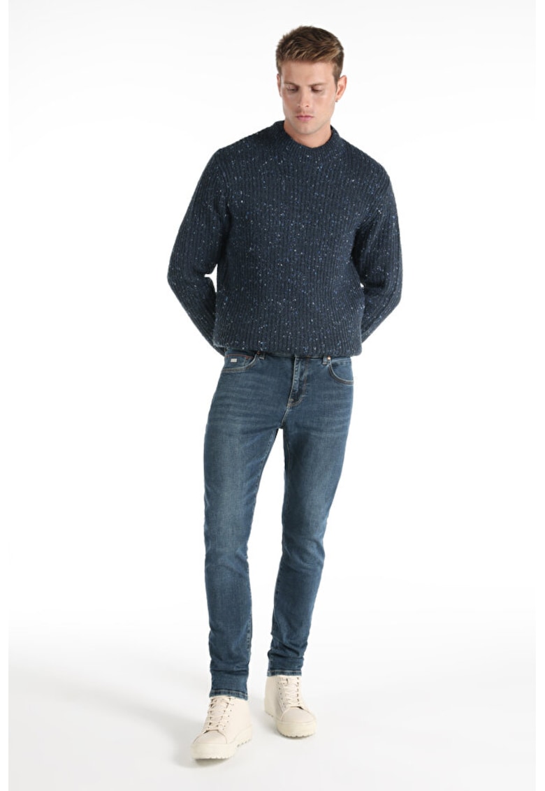 Pantaloni De Barbati Albastru inchis Slim Fit 041 DANNY CL1066295