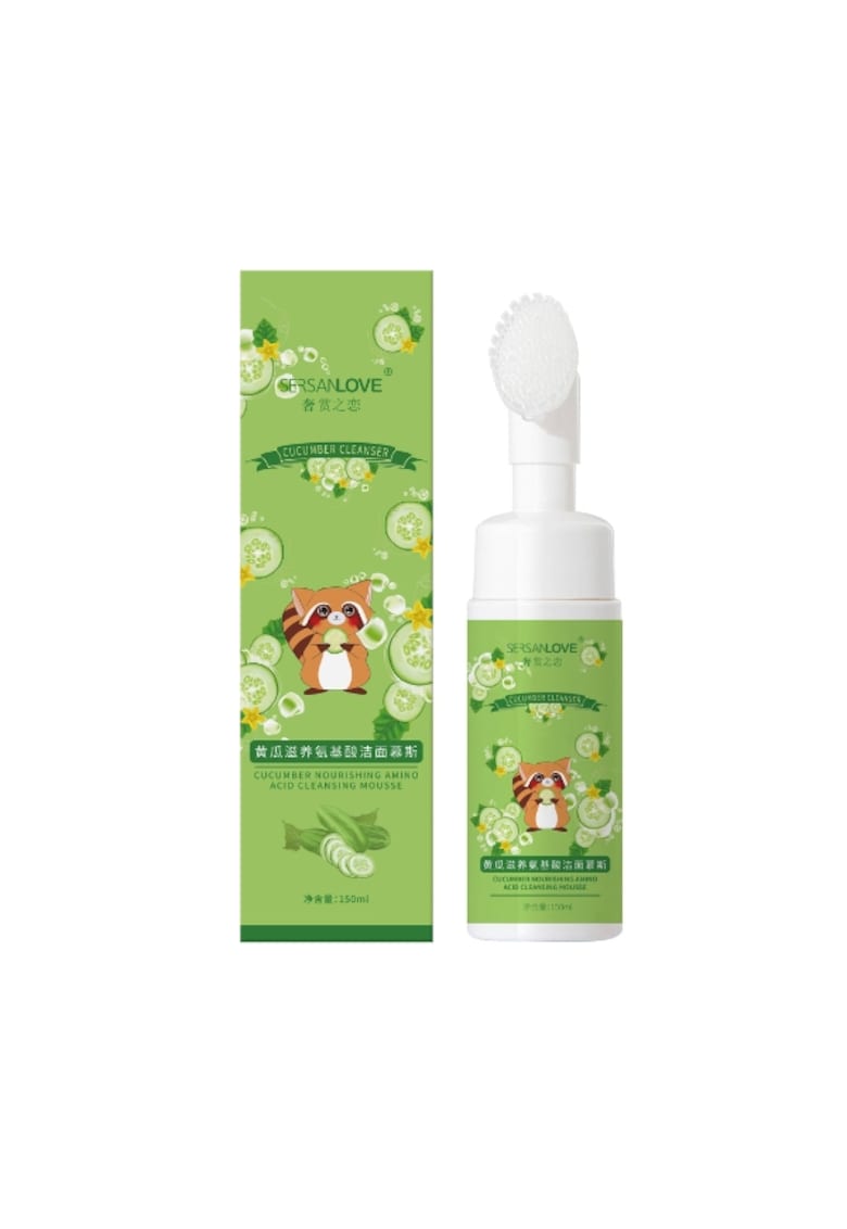 Spuma de curatare a fetei cu extract de castraveti - 150ml