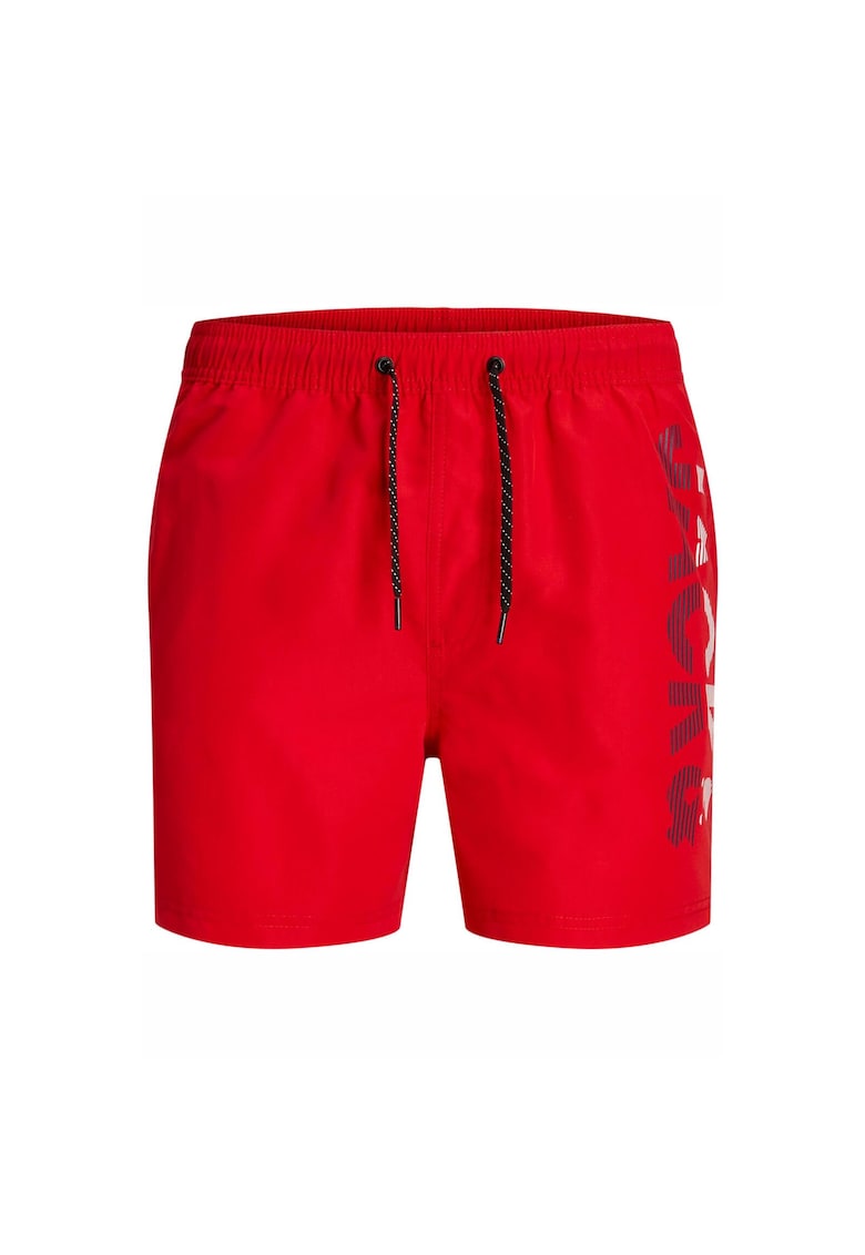Short JACK &JONES Fiji Swim Splicelogo - 12225967-Chinese Red 21345 Short JACK &JONES Fiji Swim Splicelogo - 12225967-Chinese Red 21345