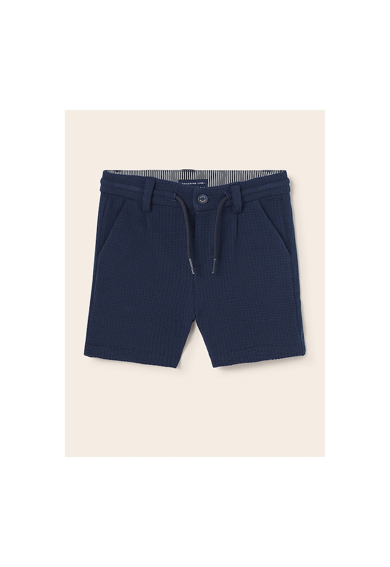 Pantaloni scurti copii -  Bumbac - Albastru marin