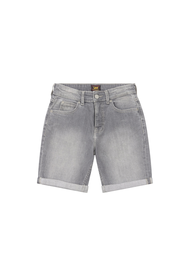 Pantaloni scurti copii -  Bumbac - Gri