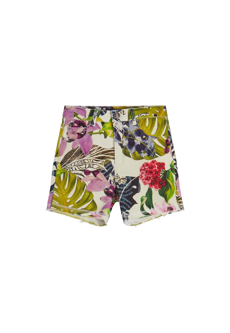 KIDS - Pantaloni scurti cu imprimeu floral