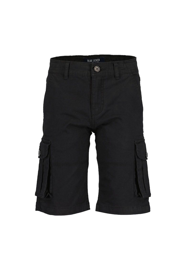 Pantaloni scurti copii - Bumbac - Negru