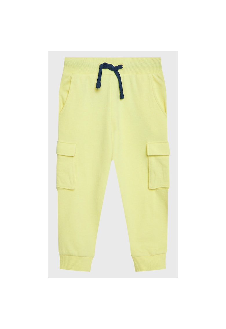 Pantaloni de trening copii - Bumbac organic - Galben