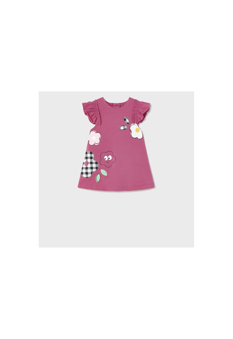 Rochie fetite - 301829508 - Bumbac - Roz