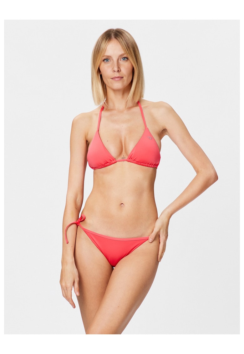 Bikini pentru plaja dama - EA7 Emporio Armani - Poliester - Coral