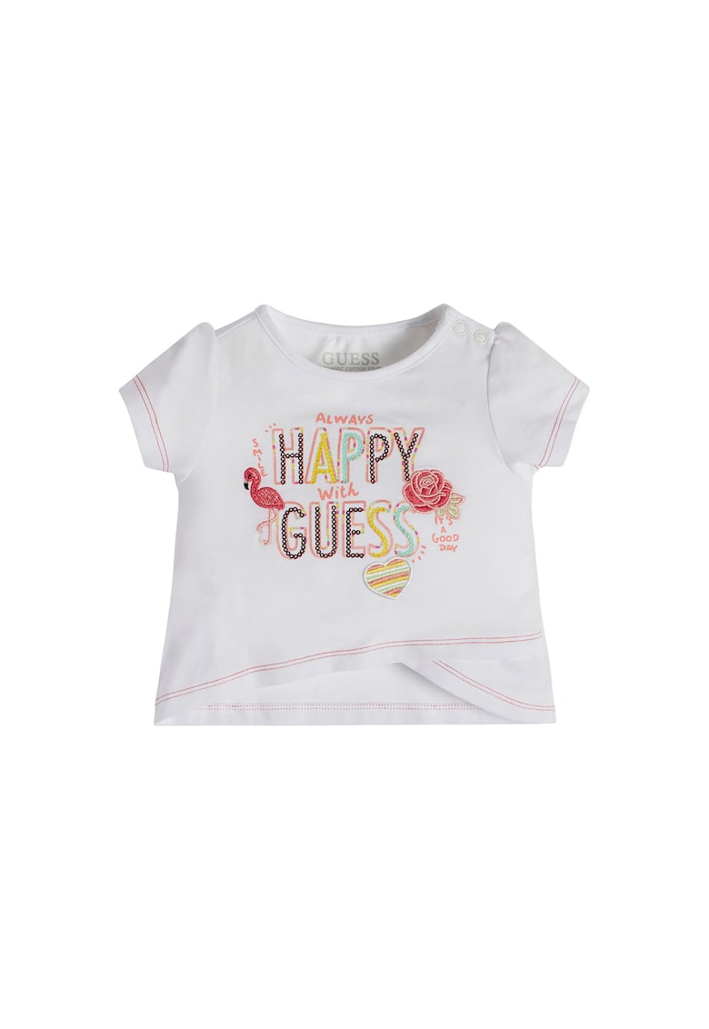 Tricou copii - 0000302188352_3_6M - Bumbac - Alb - 62 - 68 CM