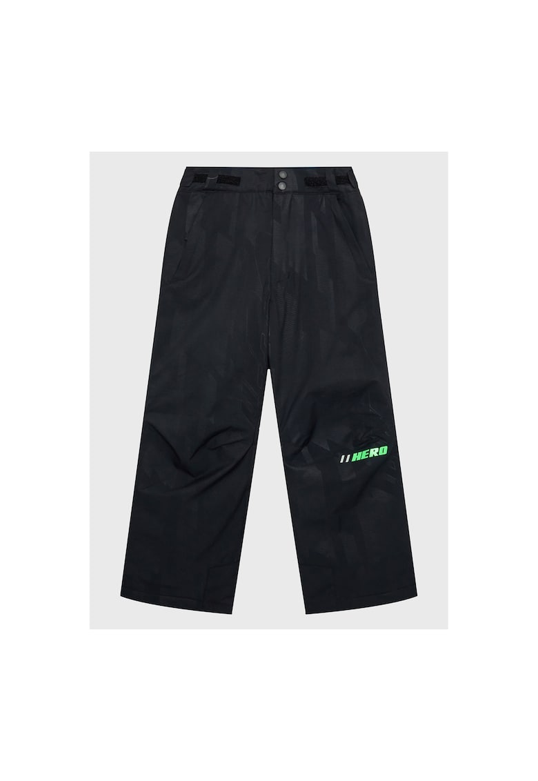 Pantaloni copii pentru ski -  Poliester - Negru