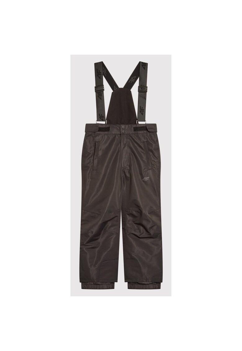Pantaloni copii pentru ski - Poliester - Negru1