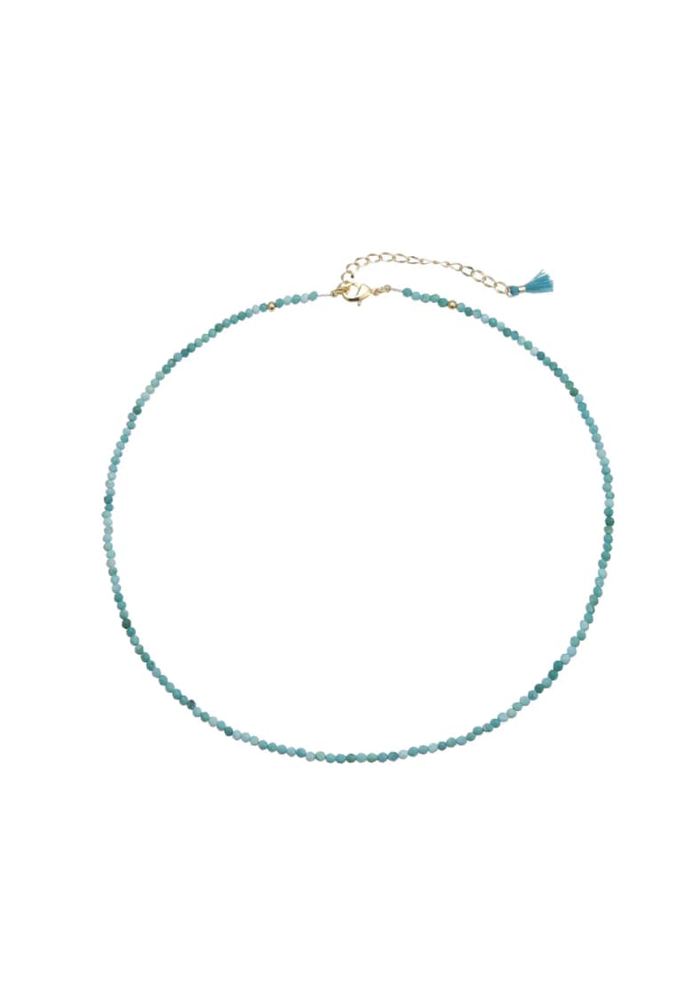 Colier choker Hetal - din pietre semipretioase - Turcoaz