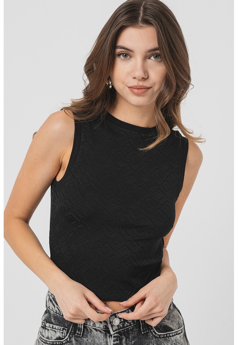 Top crop cu logo