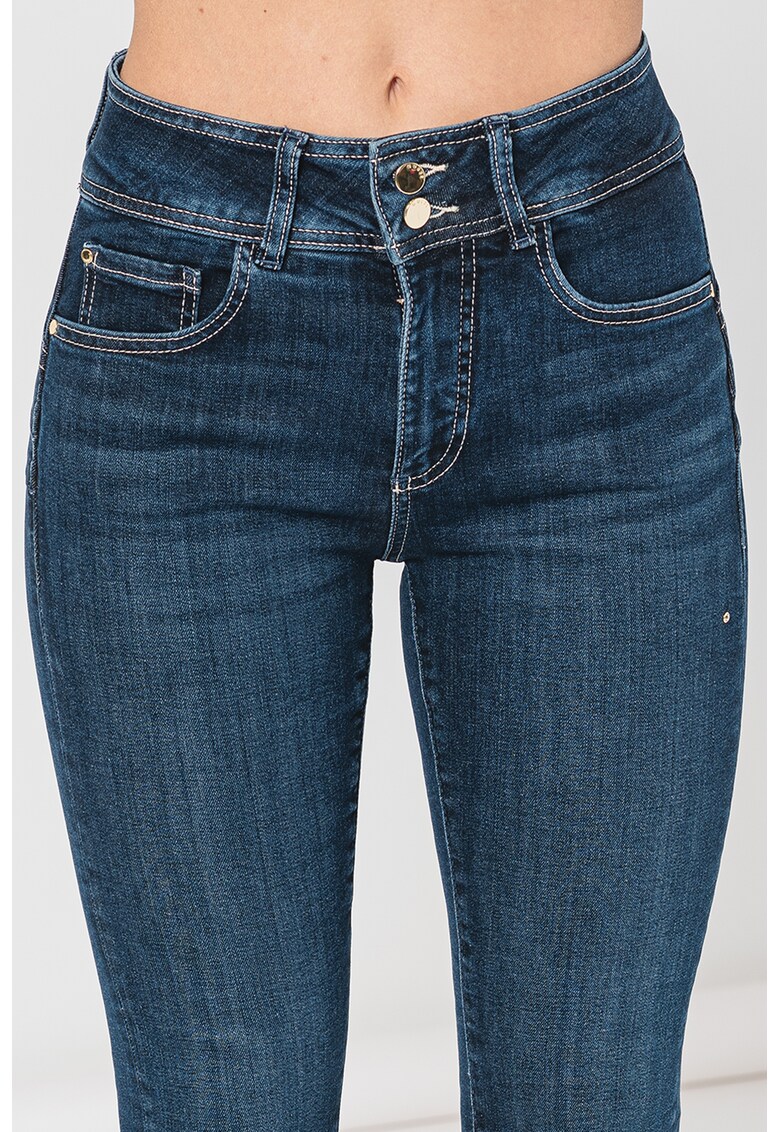 Guess Jeans Guess - blugi skinny cu cusaturi contrastante