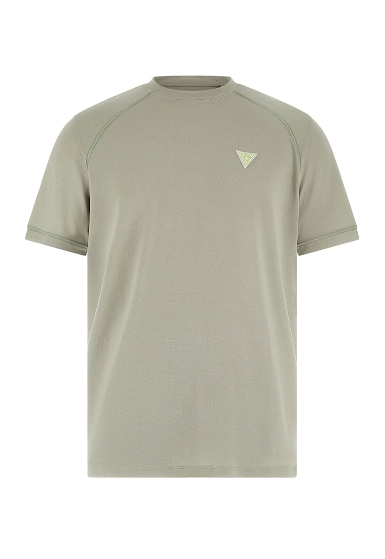 Tricou din amestec de lyocell cu logo - pentru fitness