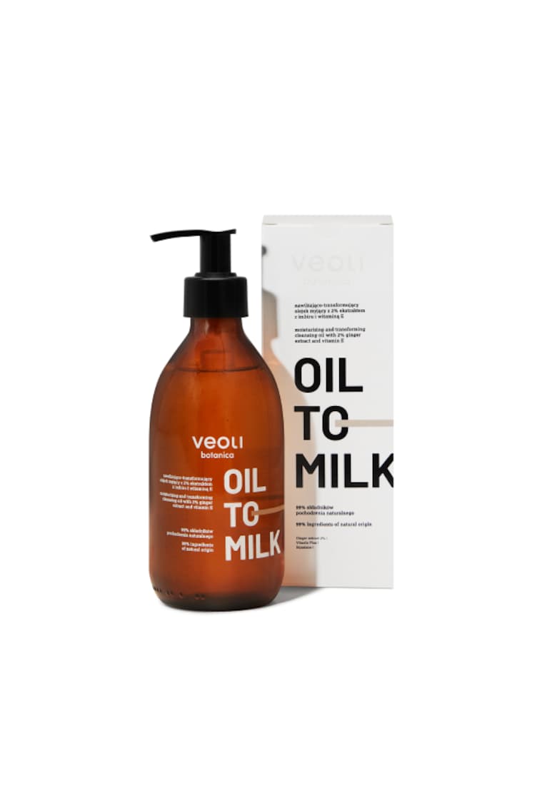 Ulei de curatare hidratant si transformator cu 2% extract de ghimbir si vitamina E - 290 ml