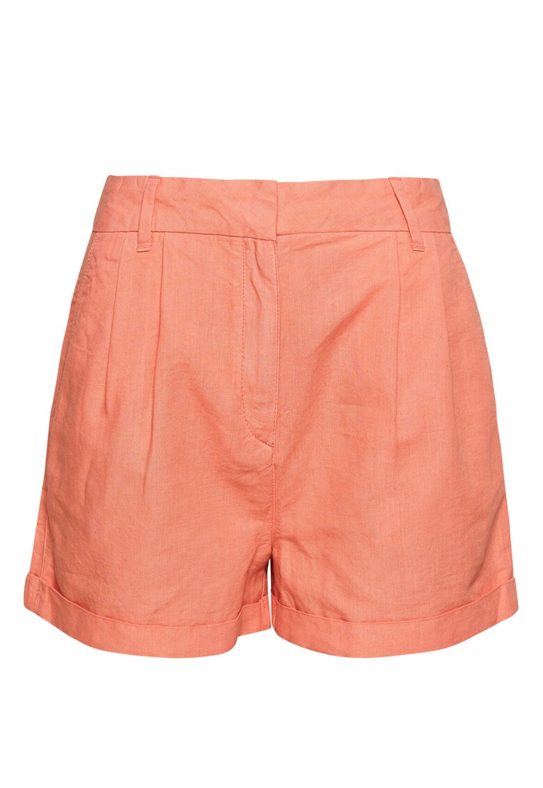Pantaloni scurti dama - Superdry - Bumbac - Portocaliu -