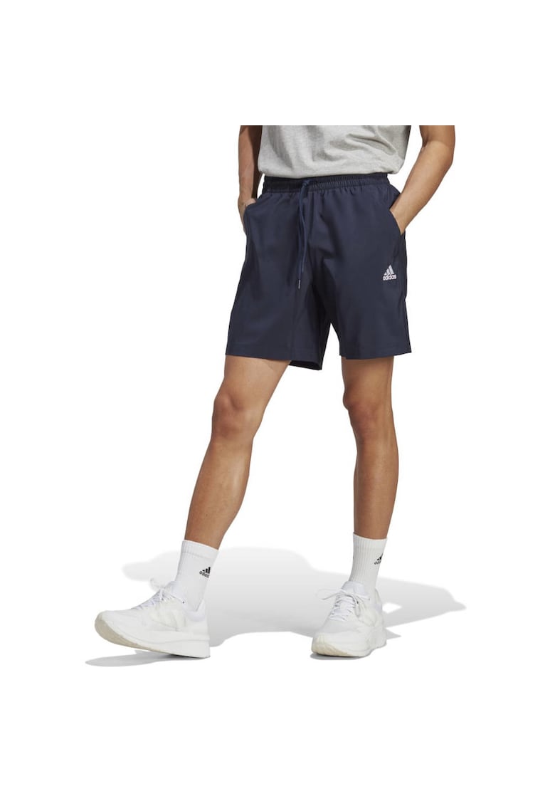 Pantaloni scurti pentru barbati - Poliester - Albastru -