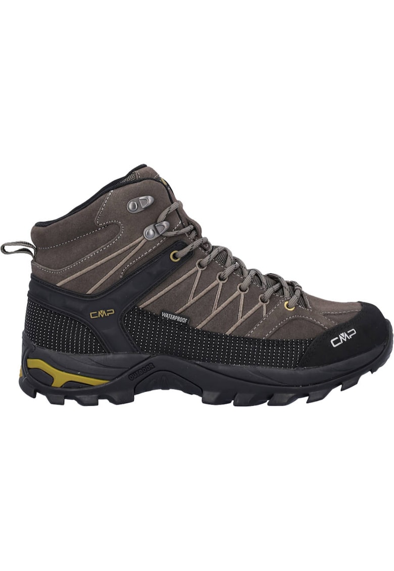 Ghete de alpinism pentru barbati - Rigel Mid Wp Frango - Negru/Maro