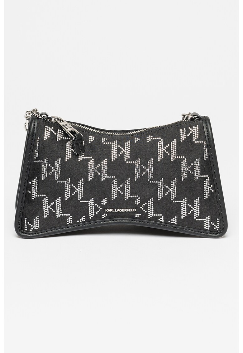 Karl Lagerfeld Чанта K/Seven Element с декоративни камъни за Жени Karl Lagerfeld Чанта K/Seven Element с декоративни камъни за Жени