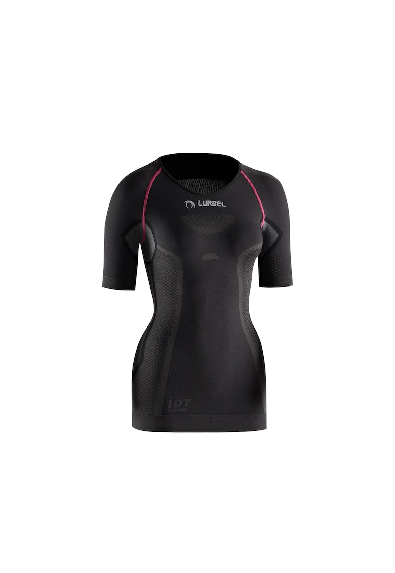 Lurbel Tricou termic femei - Cristallo - gri inchis-fuchsia