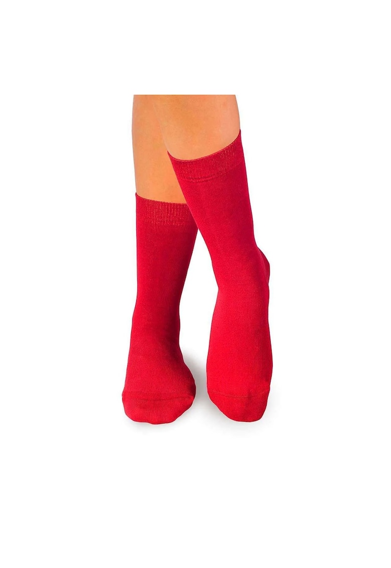 Sosete bambus COMFORT FEET Rosu