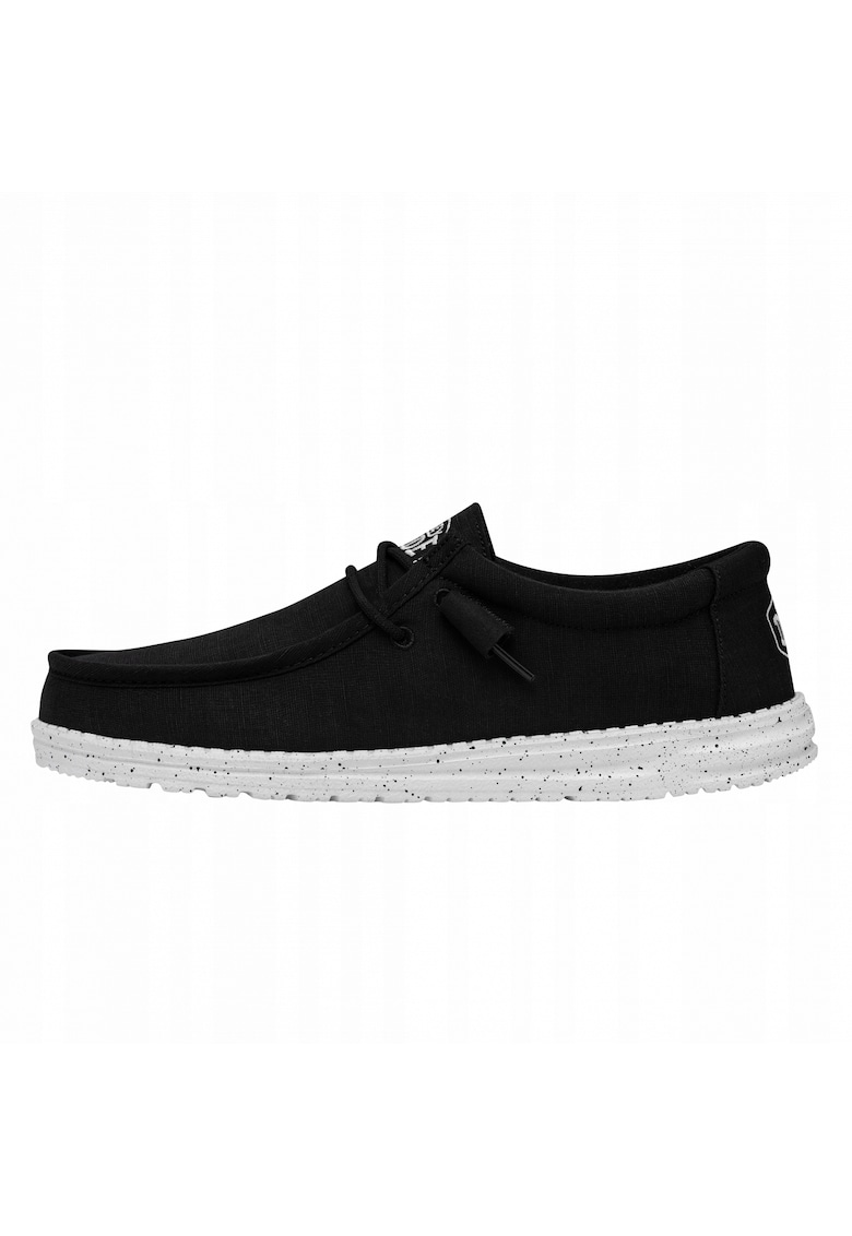 WALLY SLUB CANVAS 40009 - Negru