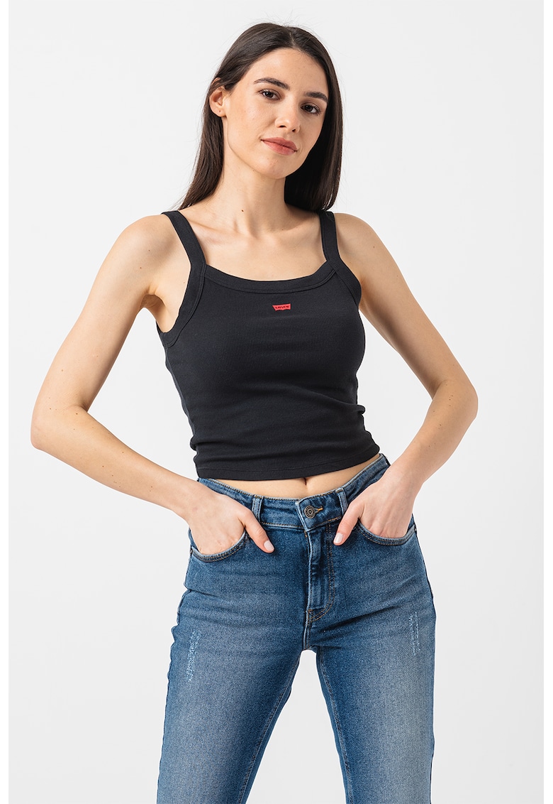 Top crop slim fit