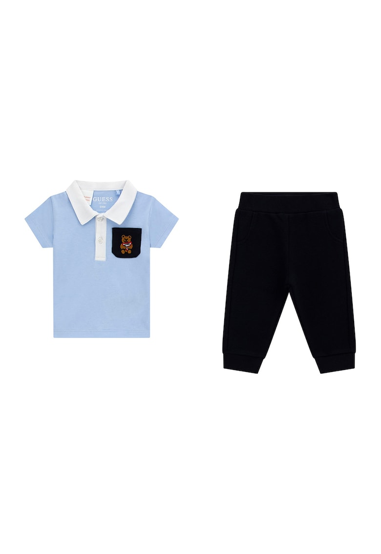 Set de tricou polo si pantaloni - 2 piese