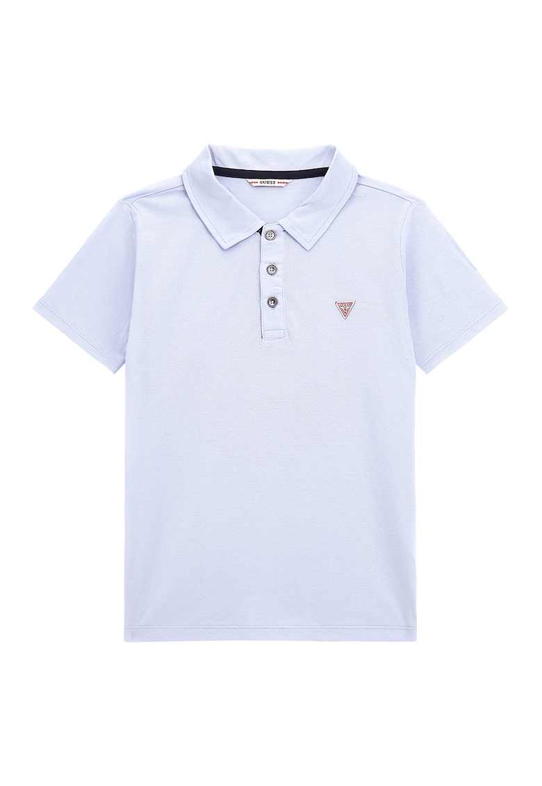 Tricou polo cu logo discret