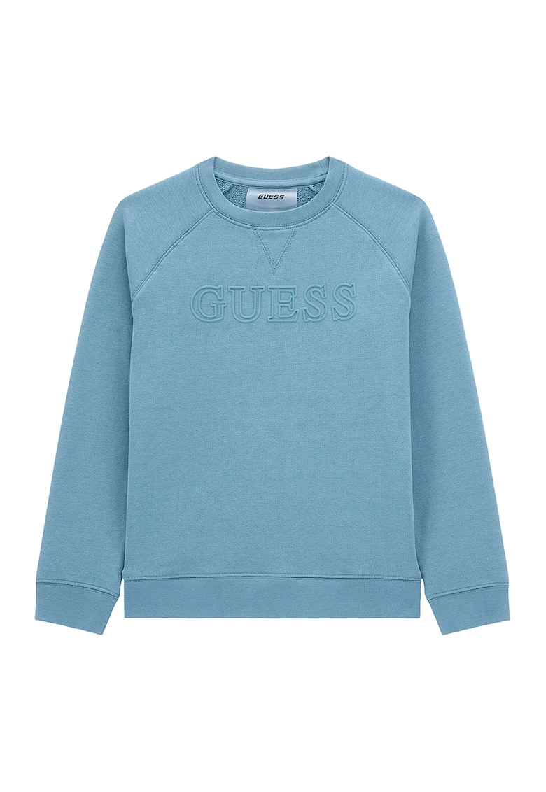 Guess - Bluza de trening cu imprimeu logo