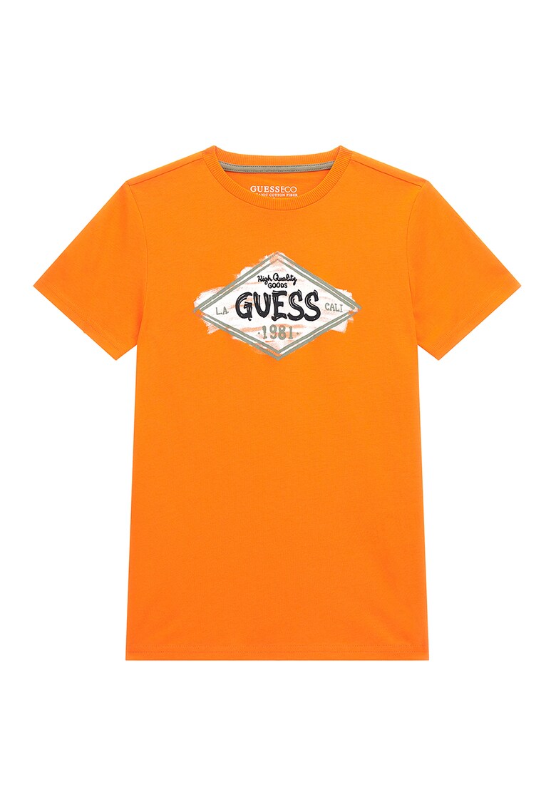 Tricou cu imprimeu logo pe piept