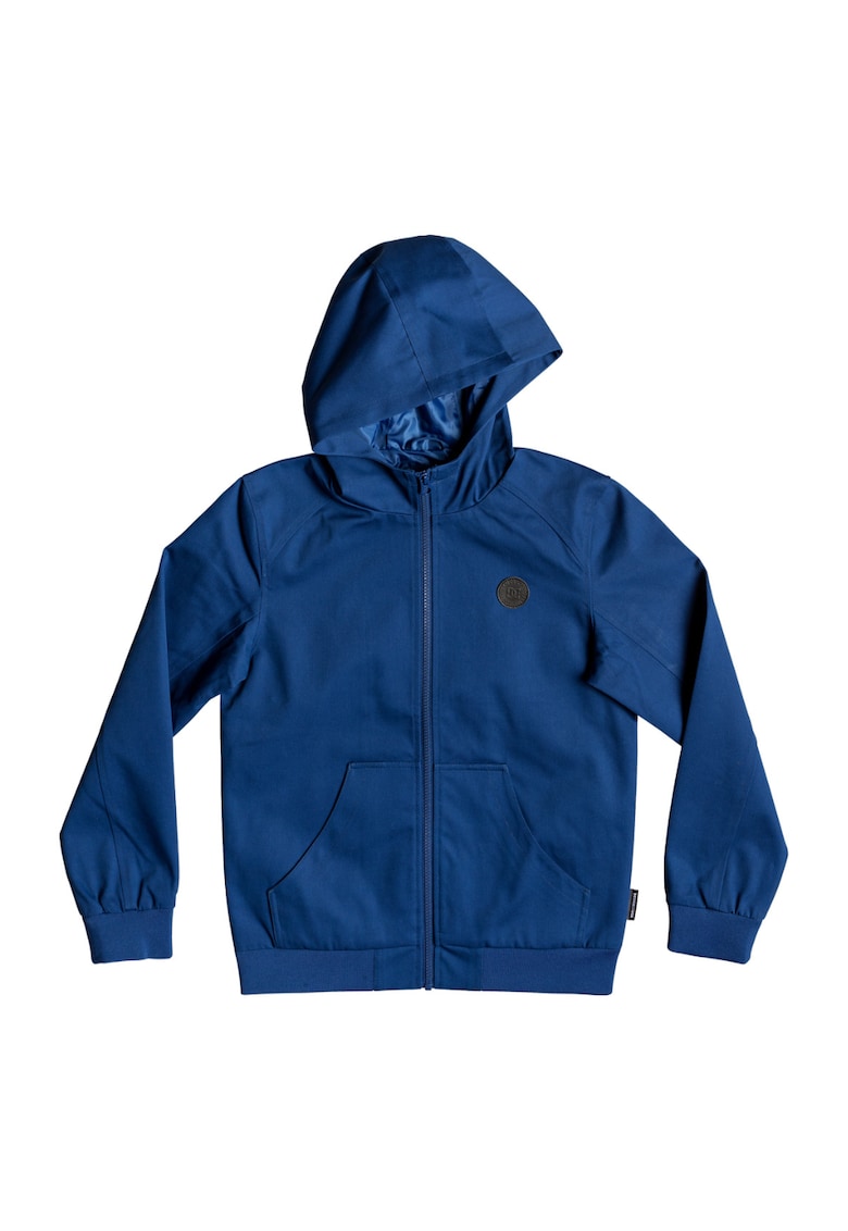 Jacheta de ploaie cu gluga rezistenta la apa