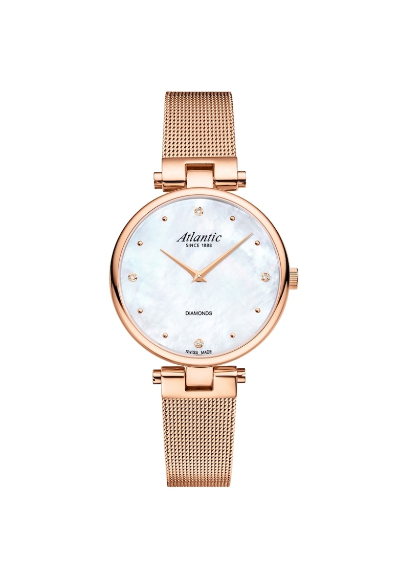 Ceas dama Quartz - 46971 - Auriu rose