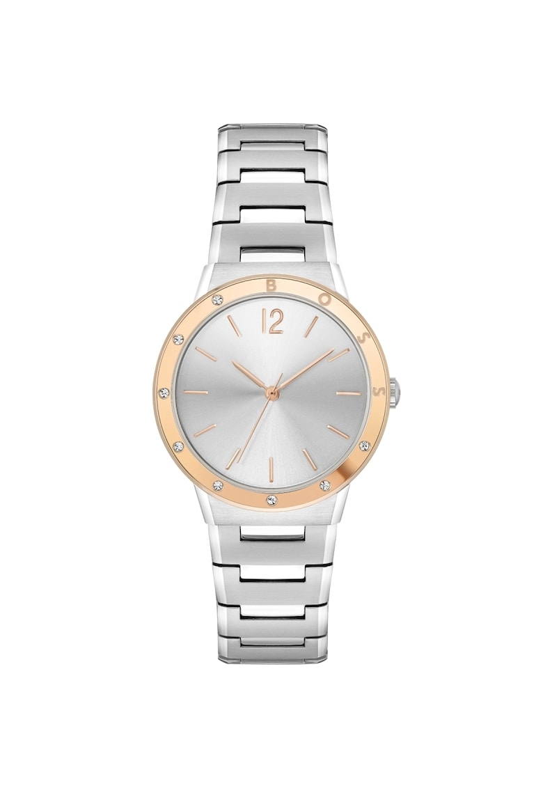 Ceas dama 1502646 Quartz Argintiu - Rose gold